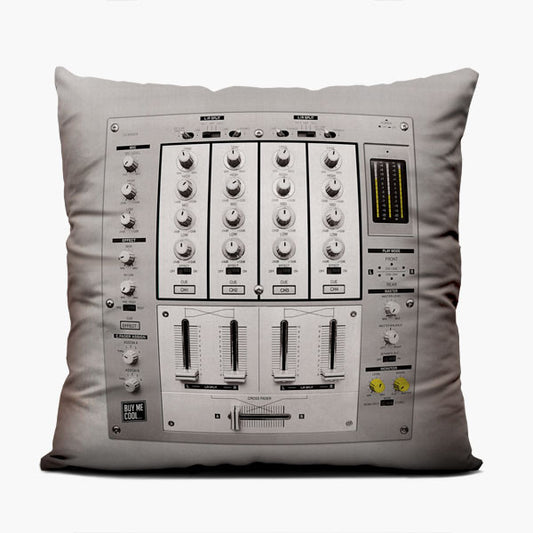 Turntable DJ Setup Classic Set - Throw Pillow