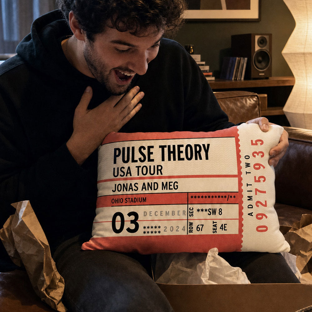 Concert Stub - Throw Pillow