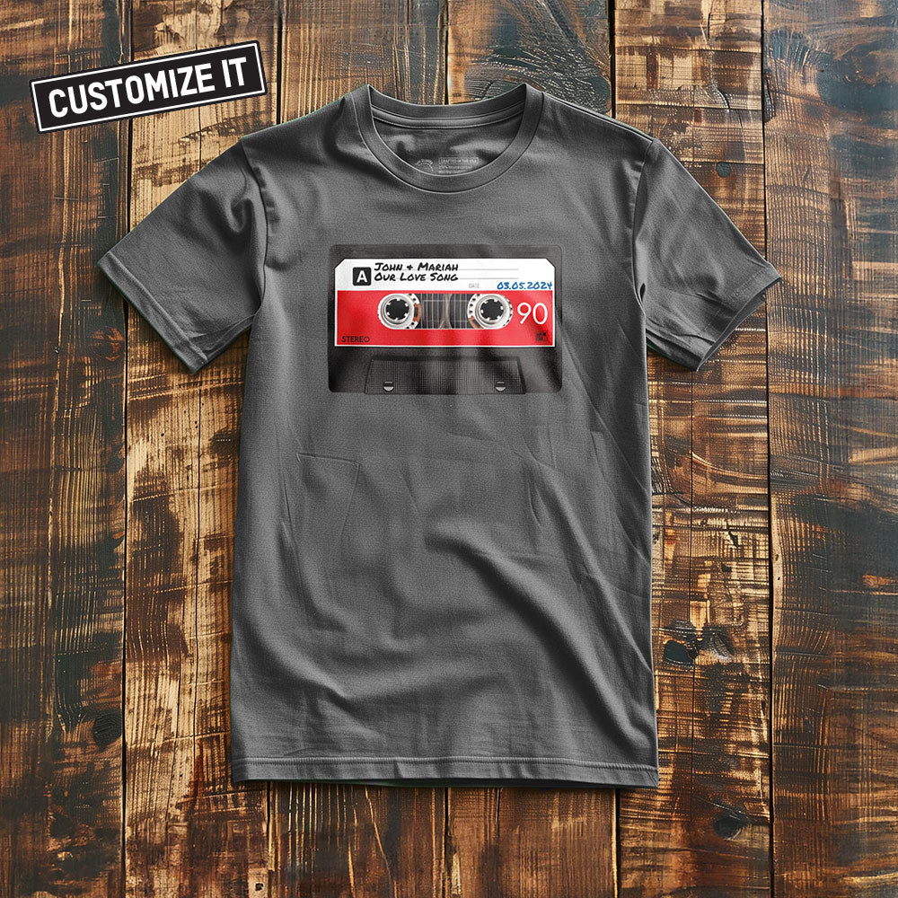 Cassette Tape Black - T-Shirt