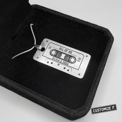 Cassette Tape - Custom - Necklace