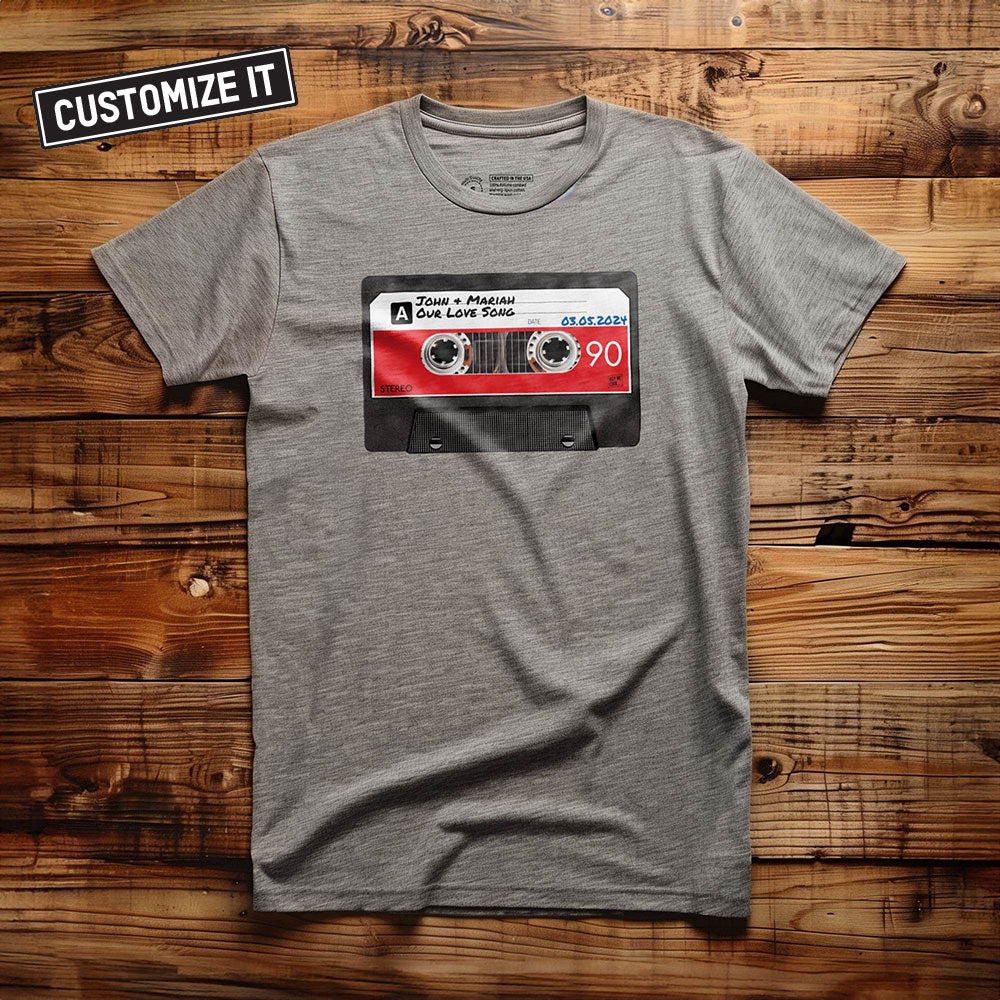 Cassette Tape Black - T-Shirt