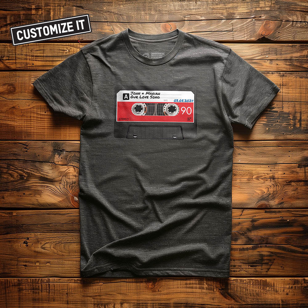 Cassette Tape Black - T-Shirt