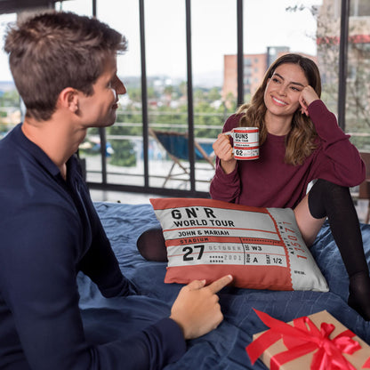 Concert Stub - Throw Pillow