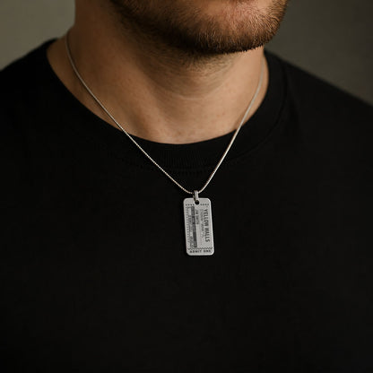 Concert Ticket Stub - Custom Charm Necklace