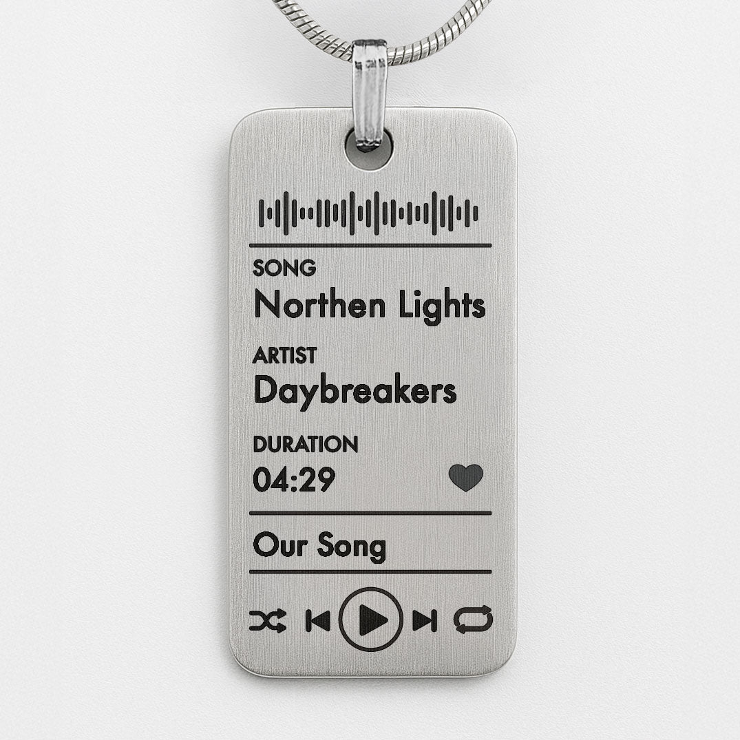 Favorite Music - Custom - Necklace
