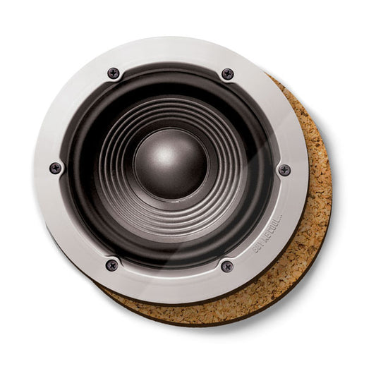 Wood Speaker Round - Coaster