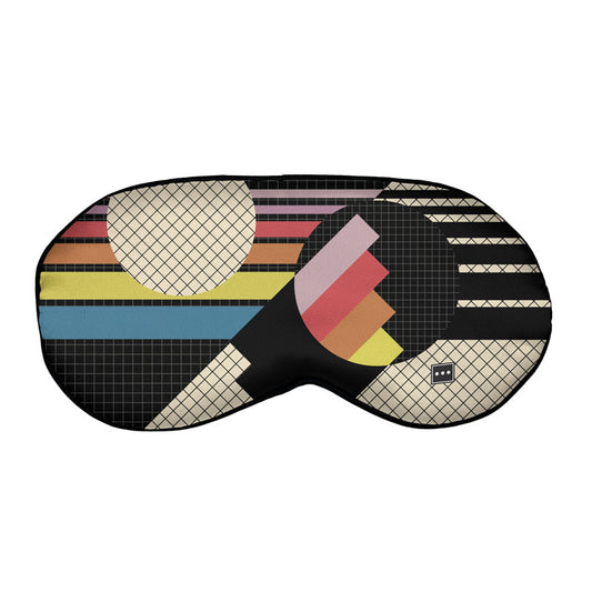 Abstract Grid - Sleep Mask