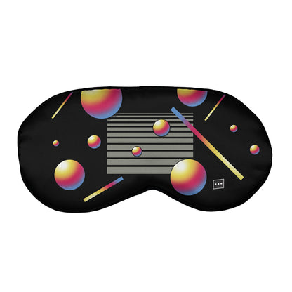 Abstract VHS Space - Sleep Mask