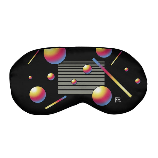 Abstract VHS Space - Sleep Mask