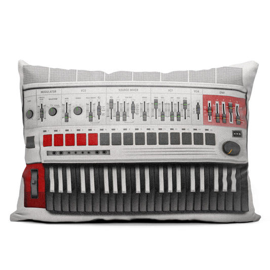 Black Keys Synth - Throw Pillow
