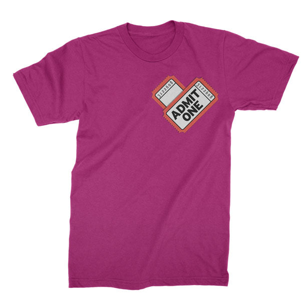 ADMIT ONE HEART - T-Shirt