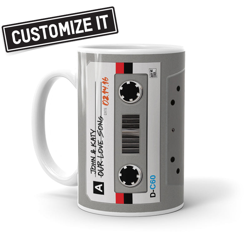 Cassette Tape Grey - Mug
