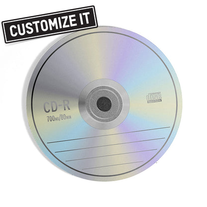 Compact Disc - Round Mousepad