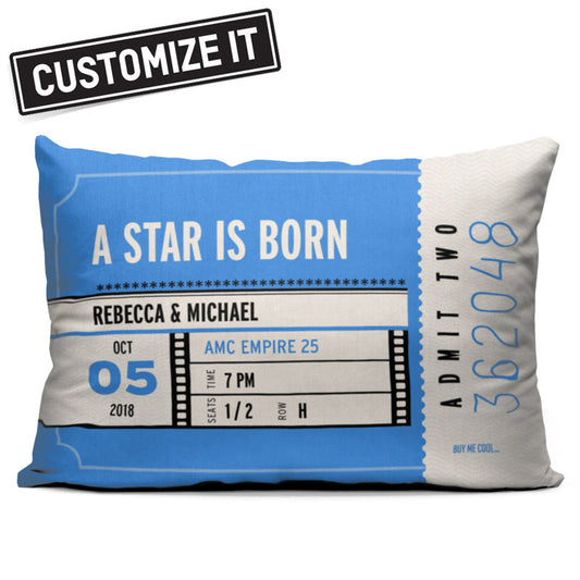 Movie Stub - Throw Pillow