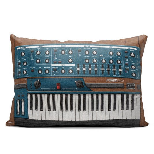 Power Synth - Throw Pillow