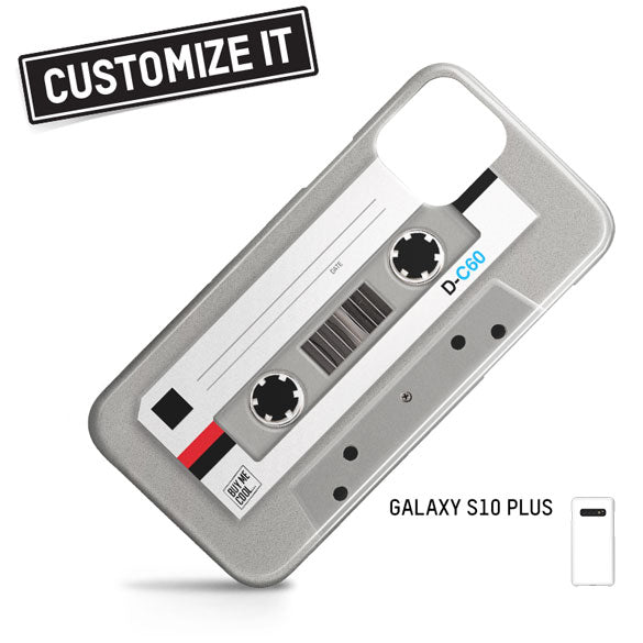 Cassette Tape Gray - Custom - Phone Case
