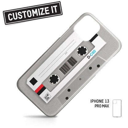 Cassette Tape Gray - Custom - Phone Case