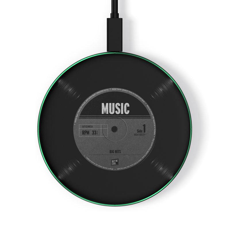 Vinyl Record - Wireless Charger