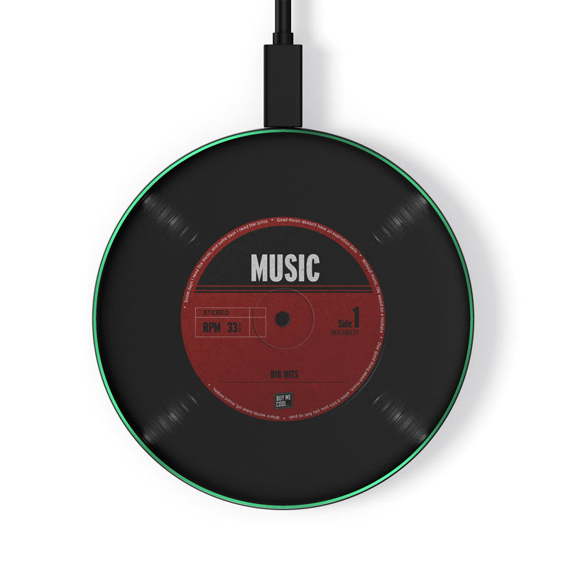 Vinyl Record - Wireless Charger