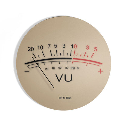 VU Meter - Round Mousepad